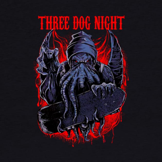 THREE DOG NIGHT BAND MERCHANDISE by Rons Frogss